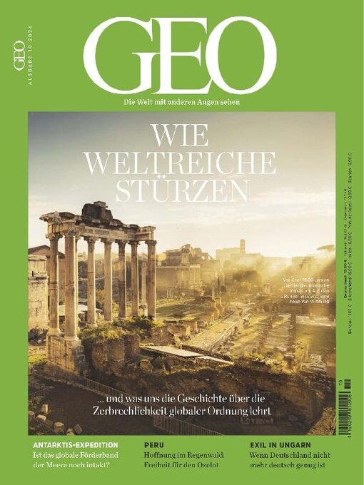 Title details for GEO by DPV Deutscher Pressevertrieb - Available